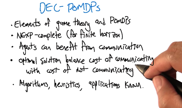 DEC-POMDPs properties 